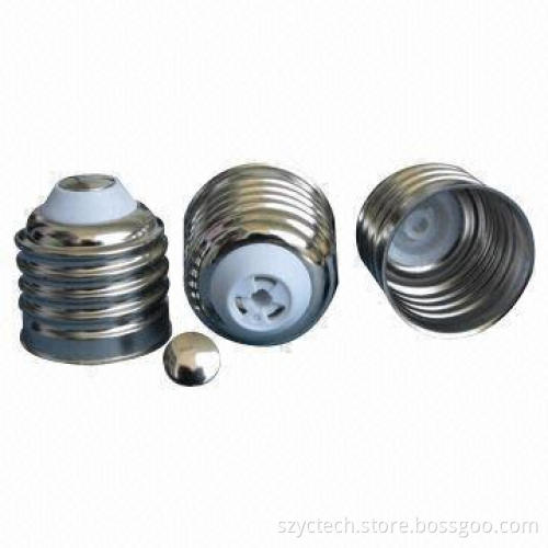 Lamp Cap with LED Holder, Made of Copper, Aluminum and Steel